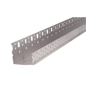 Aluminium starting channel, 90° pitch, 50 mm x 2500 mm