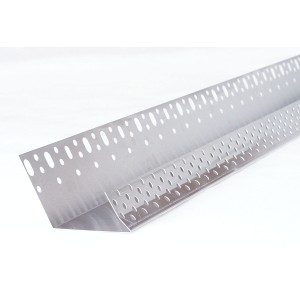 Aluminium starting channel, 25° pitch, 50 mm x 2500 mm