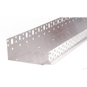 Aluminium starting channel, 90° pitch, 100 mm x 2500 mm