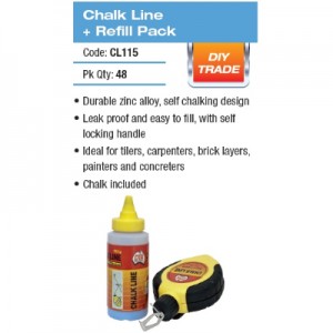 CHALK LINE + REFILL PACK