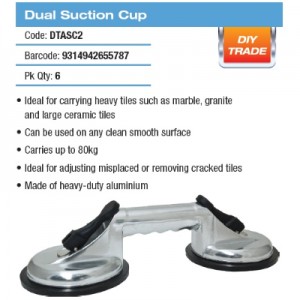 SUCTION CUP - DOUBLE