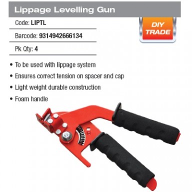 LIPPAGE LEVELLING GUN