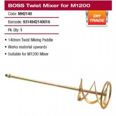 MIXER - TWIST GLUE 140MM