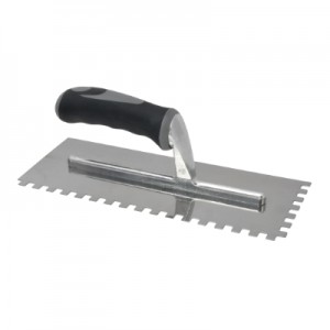 TROWEL S/STEEL - ADHESIVE 6MM WITH RUBBER HANDLE