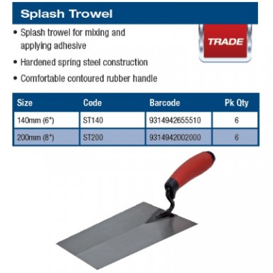 TROWEL - SPLASH 140MM